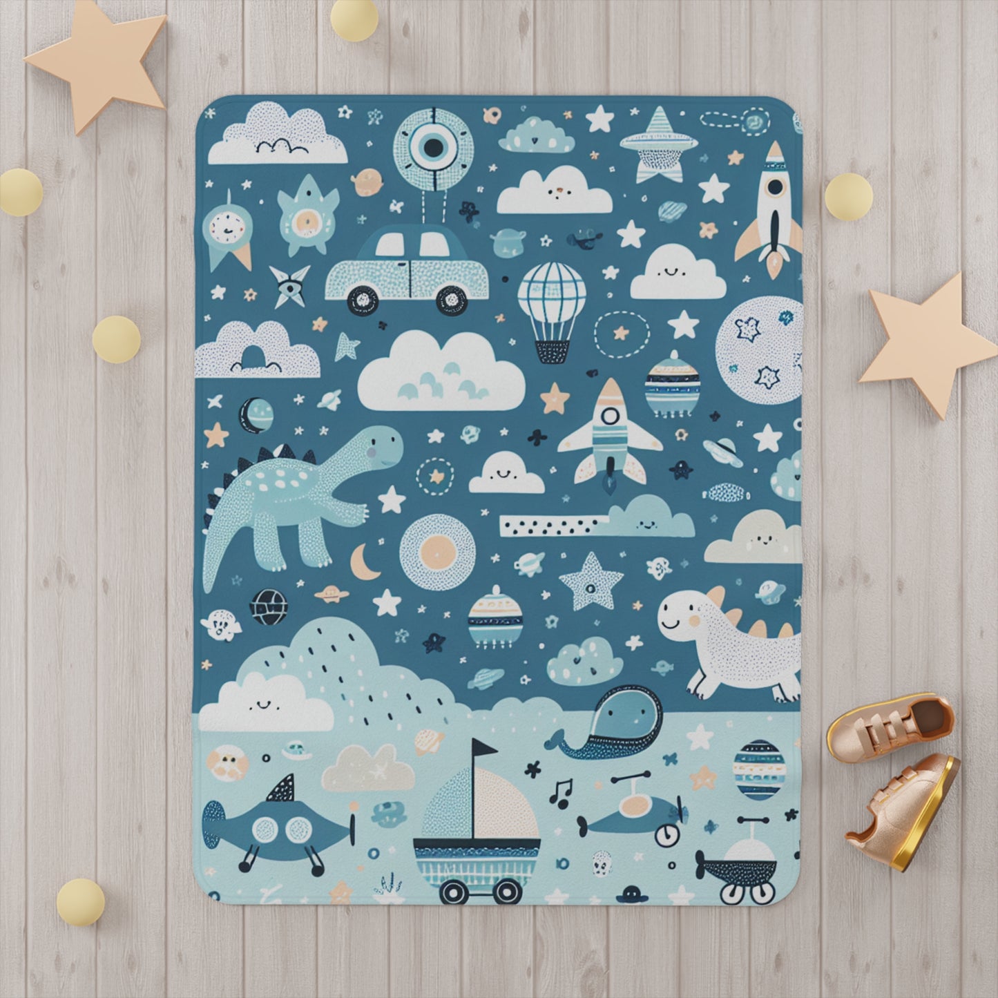 Dream's of Fun Toddler Blanket