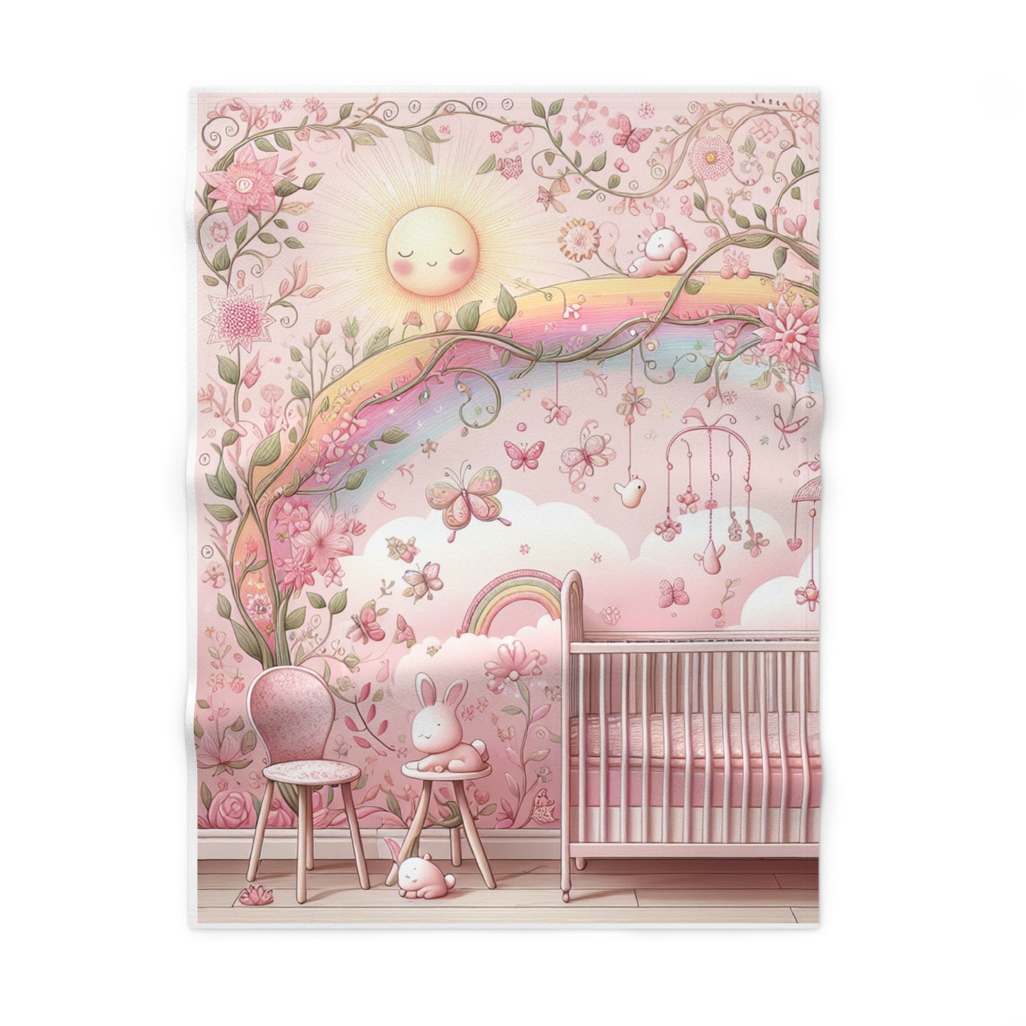 Willow's Dream Soft Fleece Baby Blanket